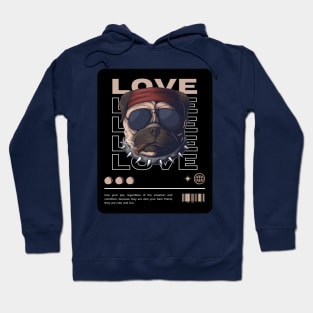 Love your pet day retro Hoodie